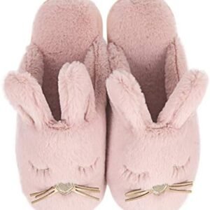 Bubble Bunny Slippers - Fuzzy Women's Cute House Slippers