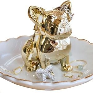 Bulldog Ring Holder Dish – Perfect Gifts