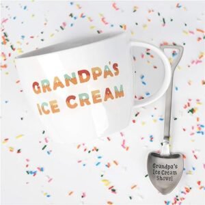 Caffeine Gifts for Grandpa – Ice Cream Bowl and Spoon