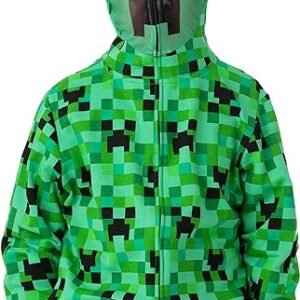 Camo Zip Hood Creeper for Boys