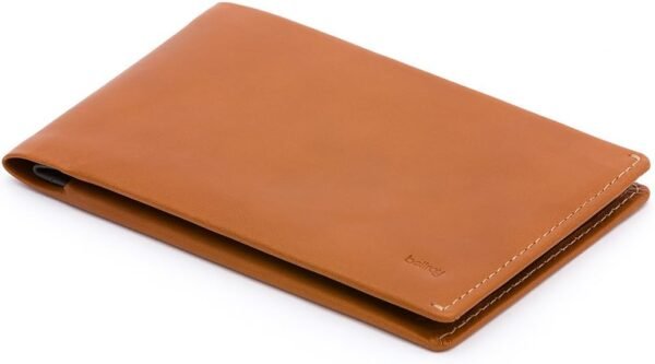 Caramel Travel Wallet with RFID Protection