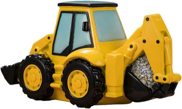 Cartoon Excavator Piggy Bank Money Box