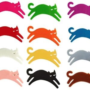 Cat-themed Wine Glass Charms