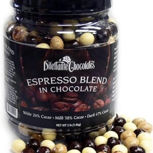 Choco Espresso Bean Blend | Premium Ingredients | 3 lb. Bulk Jar