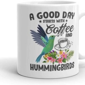 Coffee & Hummingbirds Gift Mug