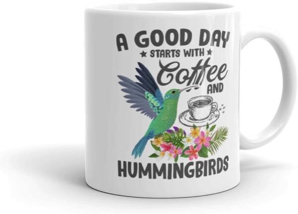 Coffee & Hummingbirds Gift Mug