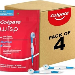 Colgate Max Fresh Wisp Travel Toothbrushes