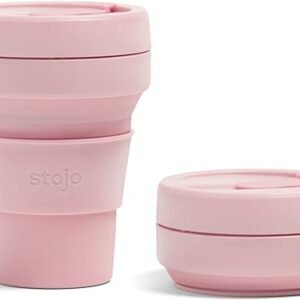 Collapsible Travel Cup – Carnation Pink