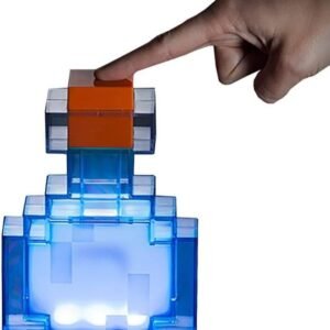 Color-Changing Minecraft Potion Bottle Lamp