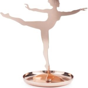 Copper Ballerina Jewelry Stand – Kikkerland