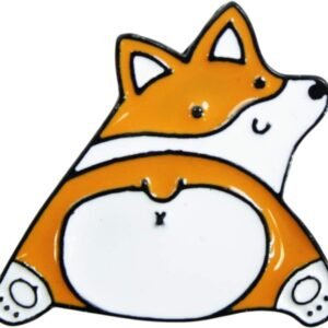 Corgi Bottom – Enamel Pin