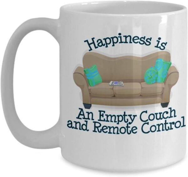 Couch Potato Happiness Mug - Dad's Present