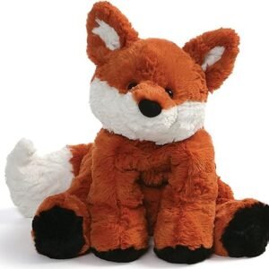 Cozys Collection Fox Plush, Orange/White, 8