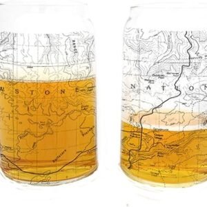 Craft Beer Glasses – Yellowstone National Park Design