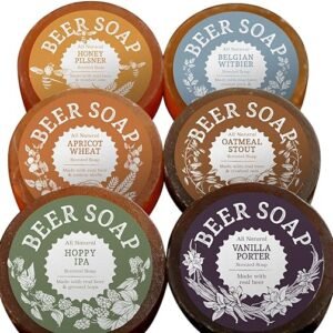 Craft Beer Soap 6-Pack – Made in USA