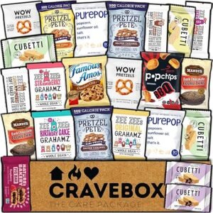 CRAVEBOX Gourmet Snack Care Package