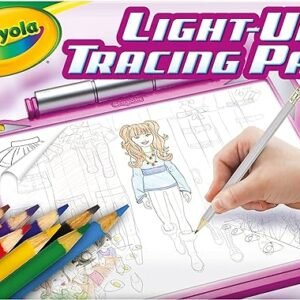 Crayola Light Up Tracing Pad – Pink