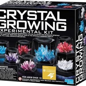 Crystal Growing Science Kit with Display Cases