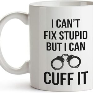 Cuff It Coffee Cup, Police Gifts