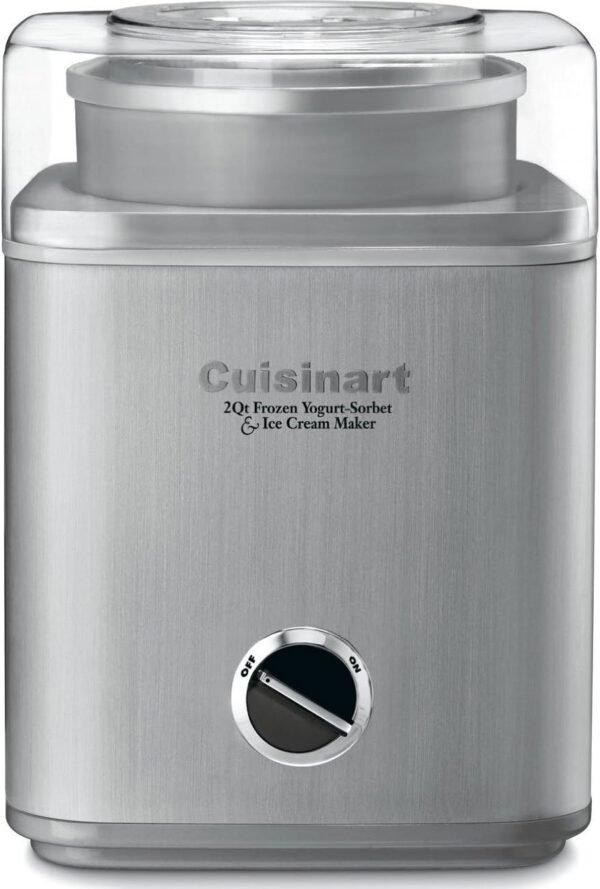 Cuisinart Ice Cream Maker, 2-Qt., Silver