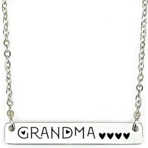 Custom Grandma Bar Necklace