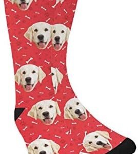 Custom Pet Face Socks with Picture