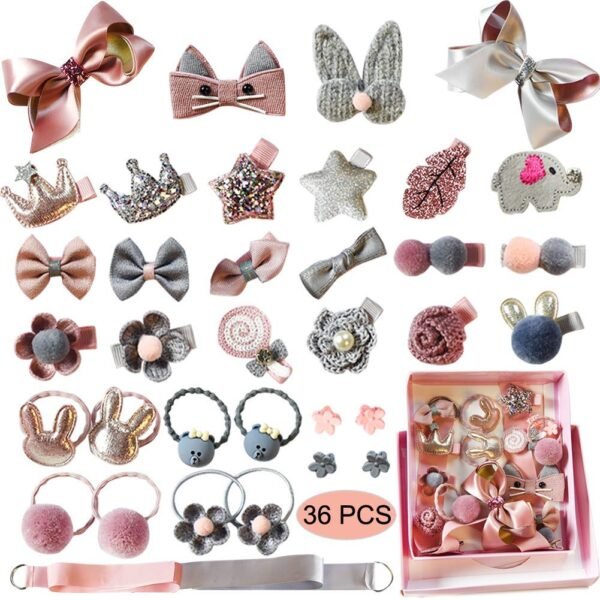 Cute Baby Girl Hair Accessories Set