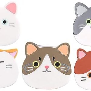 Cute Cat Coasters - Pack of 5