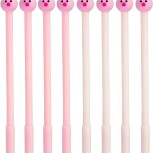 Cute Pig Gel Ink Pen Pack