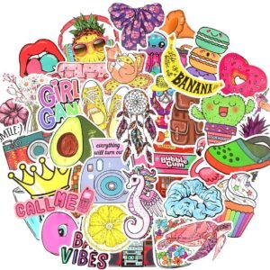 Cute Waterproof Stickers for Teen Girls
