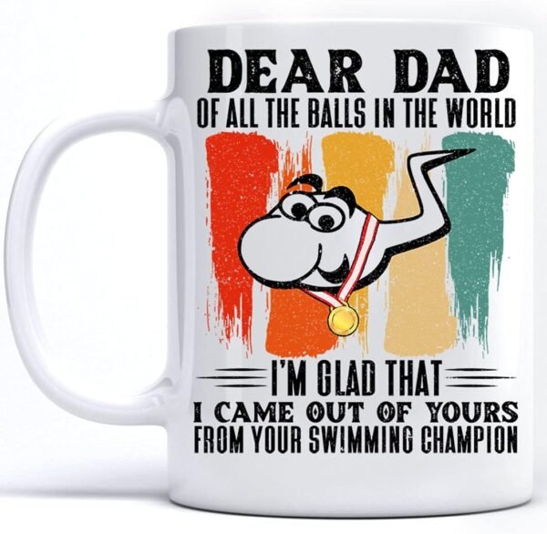 Dad's Christmas 2022 Mug Gift: Funny Novelty Coffee Mugs