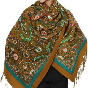 DANA XU Wool Oversize Blanket Scarf