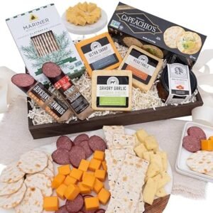 Deluxe Gourmet Meat & Cheese Sampler