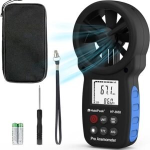 Digital Anemometer – Handheld Wind Speed Meter