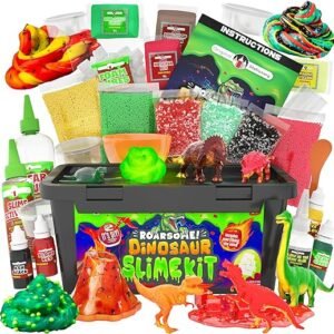 Dinosaur Slime Kit - Glow in the Dark Fun!