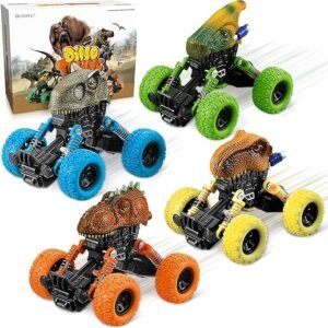 Dinosaur Toys for Kids 3-5, Monster Trucks Dino Toy