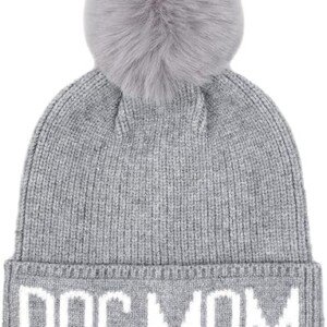 Dog Mom Dad Knit Hat Beanie