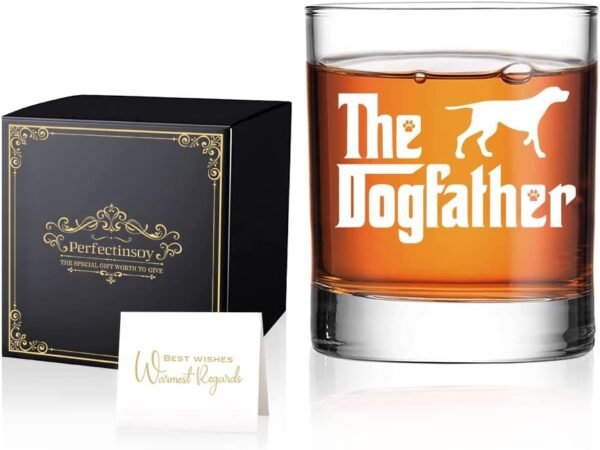 Dogfather Whiskey Glass Gift Box