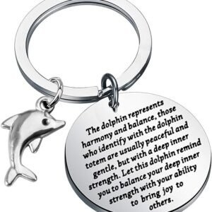 Dolphin Keychain: Jewelry Gift for Dolphin Lover