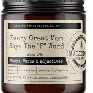 Don't Make Me Use My Mom Voice Candle
