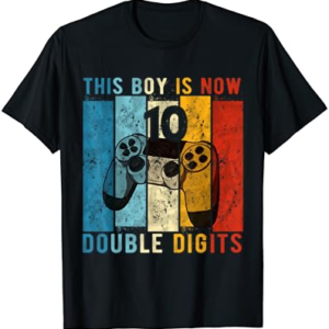 Double Digits 10th Birthday Boy T-Shirt