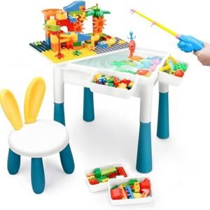 Double Sided Kids Activity Table Set