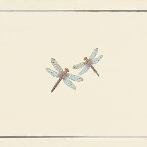 Dragonfly Notecards in Blue (Boxed Stationery)