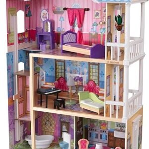 Dreamy Wooden Dollhouse with Lights and Sounds