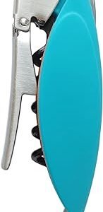 DrNeeko Parrot Corkscrew Wine Opener (Light Blue)