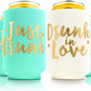 Drunk in Love Can Coolers Set