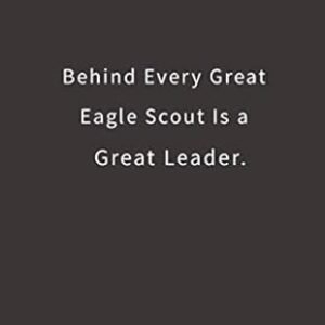 Eagle Scout Leader Lined Notebook