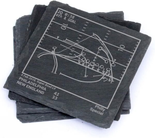 Eagles Slate Coasters - Best Sports Lover's Gift