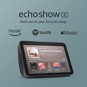 Echo Show 8 | HD smart display with Alexa