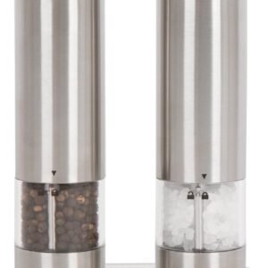 Electric Salt and Pepper Grinder Set